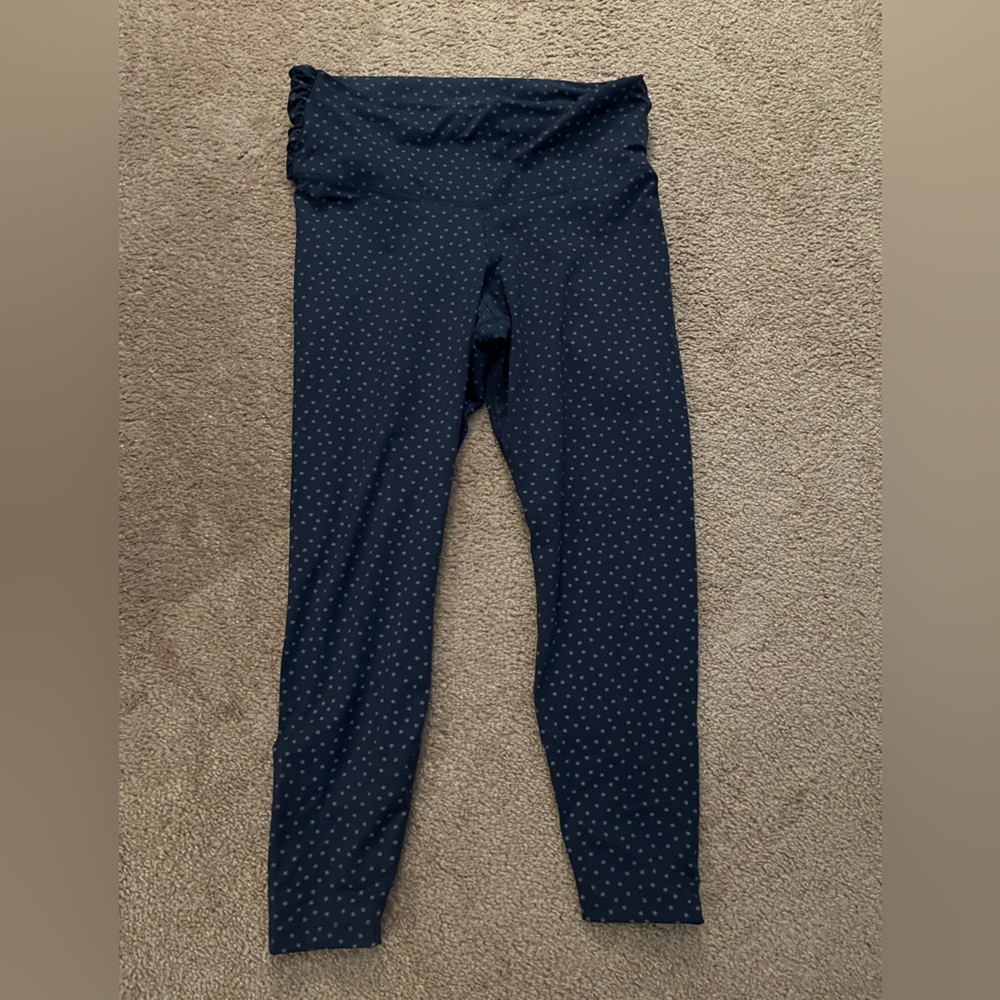 Nike Dri-FIT Navy and White Patterned leggings